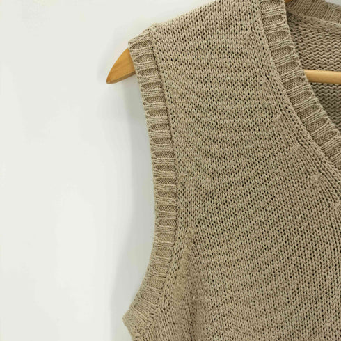 SCAGLIONE air jumper by SCAGLIONE コットンニットベスト メンズ