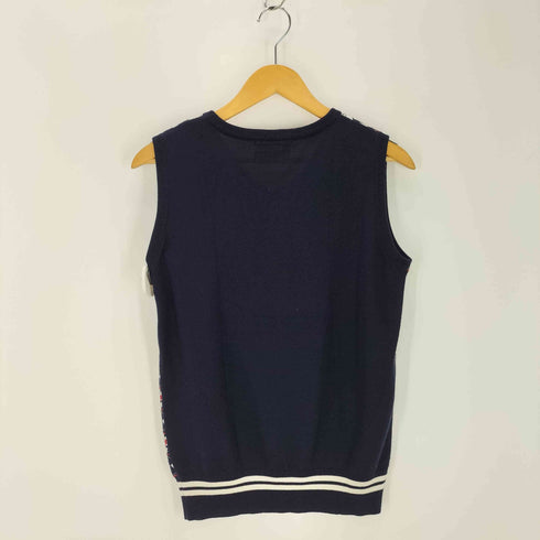 フレッドペリー FRED PERRY アーガイルチェック ニットベスト メンズ JPN:M