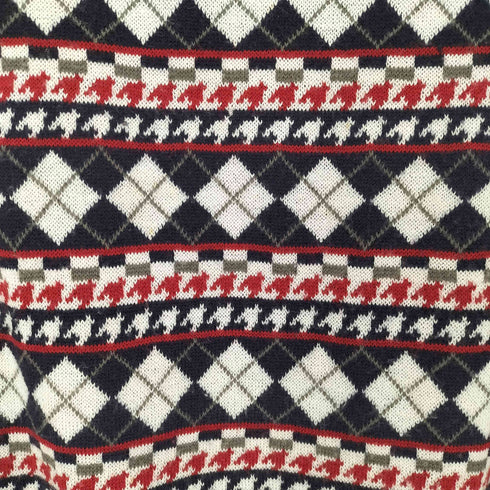 フレッドペリー FRED PERRY アーガイルチェック ニットベスト メンズ JPN:M