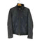 バーバリーブラックレーベル BURBERRY BLACK LABEL シングルライダースジャケット 羊革 メンズ JPN:L