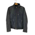 バーバリーブラックレーベル BURBERRY BLACK LABEL シングルライダースジャケット 羊革 メンズ JPN:L