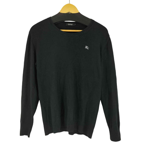 バーバリーブラックレーベル BURBERRY BLACK LABEL カシミヤ混コットンニット メンズ JPN:2