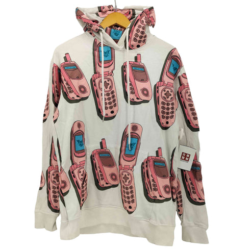 DIPLOMATS EMPIRE DIPSET EMPIRE COMIC COLLECTION PINK FLIP PHONE HOODIE メンズ import:M