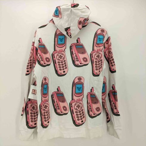 DIPLOMATS EMPIRE DIPSET EMPIRE COMIC COLLECTION PINK FLIP PHONE HOODIE メンズ import:M