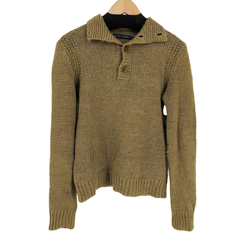 ラルフローレン RALPH LAUREN ローゲージ 襟付きニット レディース import:M