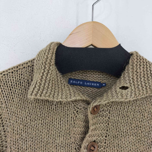 ラルフローレン RALPH LAUREN ローゲージ 襟付きニット レディース import:M