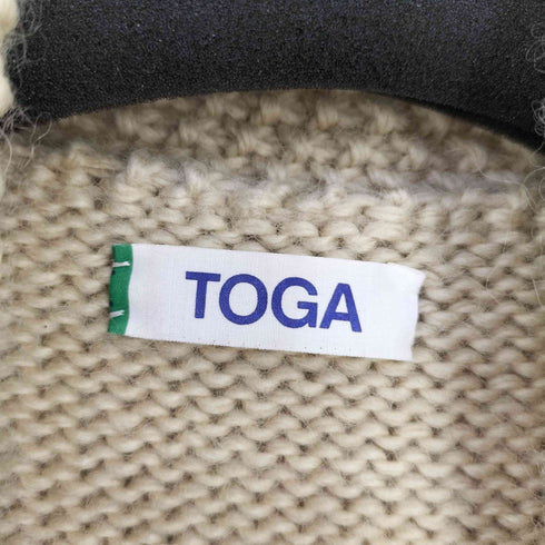 トーガ TOGA ニットカーディガン ショールカラー レディース