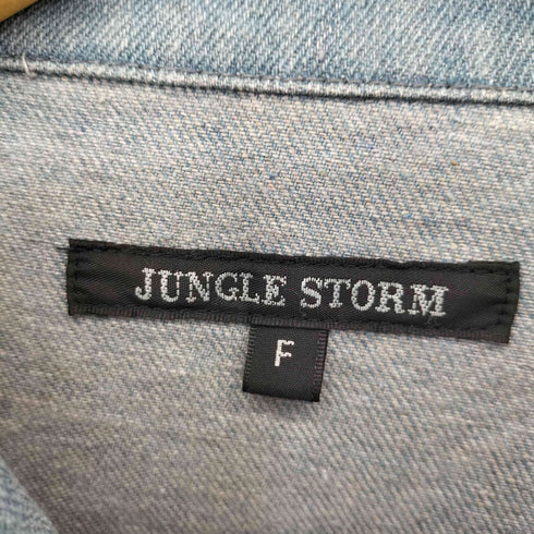ジャングルストーム JUNGLE STORM BIG DENIM JACKET メンズ FREE