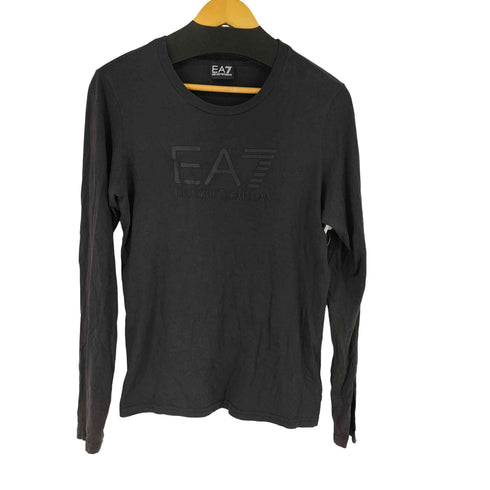 エンポリオアルマーニイーエーセブン EMPORIO ARMANI EA7 ロゴプリント L/S Tシャツ メンズ JPN:M
