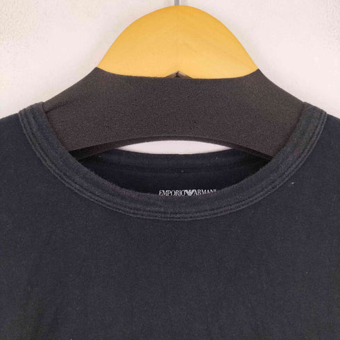 エンポリオアルマーニ EMPORIO ARMANI ロゴプリント L/S Tシャツ メンズ JPN:M