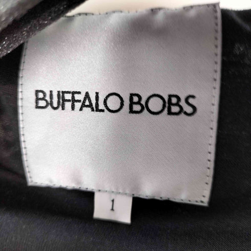 バッファローボブズ BUFFALO BOBS ダメージ加工 ボタンレスロングカーディガン メンズ JPN:1
