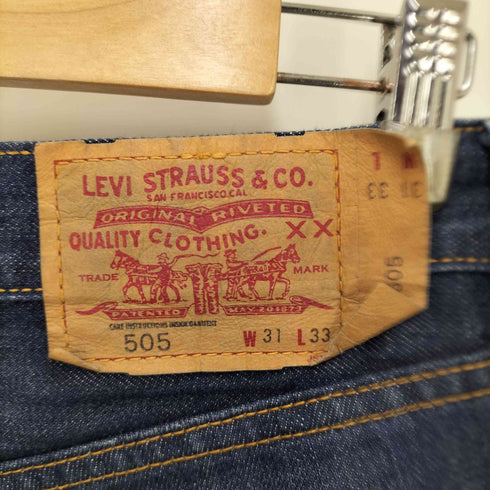 リーバイス Levis ボタン裏359刻印 505テーパードデニムパンツ メンズ W31/L33