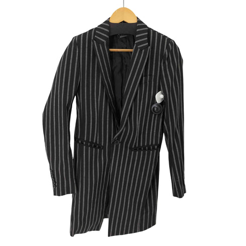 シヴァーライズ CIVARIZE ストライプロングテーラードジャケット メンズ JPN:44