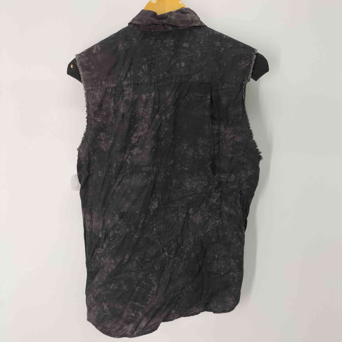 インザアティック In The Attic カットオフ加工 タイダイノースリーブシャツ メンズ JPN:M