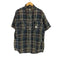 ササフラス SASSAFRAS リネン 半袖チェックシャツ メンズ JPN:M