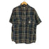 ササフラス SASSAFRAS リネン 半袖チェックシャツ メンズ JPN:M