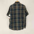 ササフラス SASSAFRAS リネン 半袖チェックシャツ メンズ JPN:M
