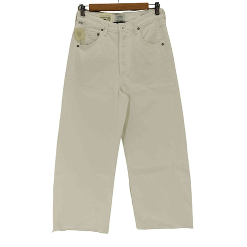 シチズンオブヒューマニティ Citizens Of Humanity Ayla Raw Hem Crop Jeans レディース 25