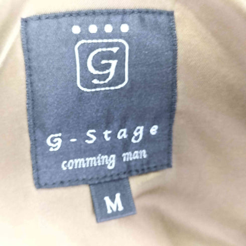 ジーステージ G-Stage 羊革 段返り テーラードジャケット メンズ import:M