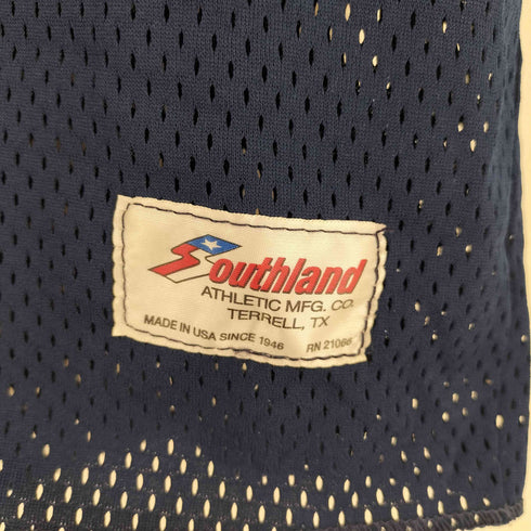 SOUTHLAND メッシュ ノースリーブ ベースボールシャツ メンズ YXL