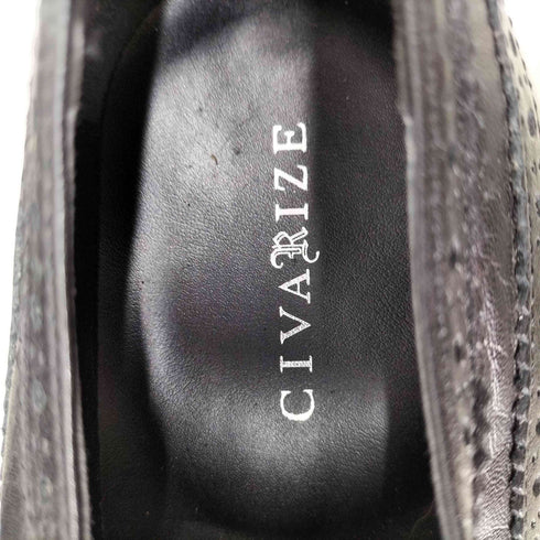 シヴァーライズ CIVARIZE Heir フロントZIPソールシューズ メンズ JPN:42