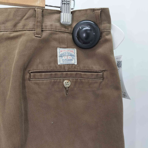 ポロバイラルフローレン Polo by RALPH LAUREN 90S ポロチノ 2タックワイドチノパンツ メンズ 38x32