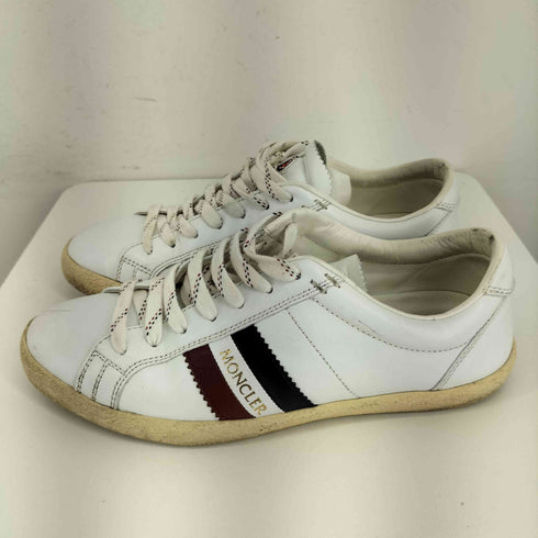 モンクレール MONCLER トリコロール レザースニーカー メンズ EUR:40