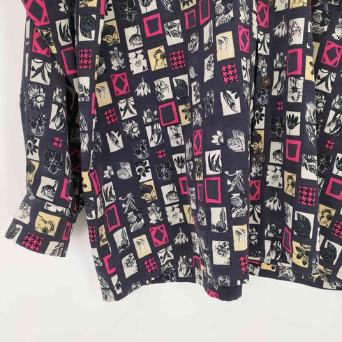 Ferini 総柄シャツ メンズ
