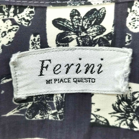 Ferini 総柄シャツ メンズ
