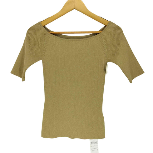 アンクレイヴ uncrave ドライタッチ ニット オフショル トップス レディース 1