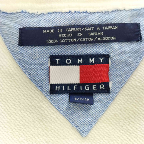 トミーヒルフィガー TOMMY HILFIGER フラッグ 刺繍ロゴ スウェット メンズ import:S