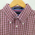 トミーヒルフィガー TOMMY HILFIGER 80'S 2ply fabric 半袖 ボタンダウン チェックシャツ メンズ import:L