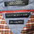 トミーヒルフィガー TOMMY HILFIGER 80'S 2ply fabric 半袖 ボタンダウン チェックシャツ メンズ import:L
