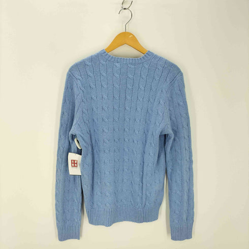 ポロラルフローレン POLO RALPH LAUREN ポニー刺繍 ケーブル編み コットンニット メンズ import:M