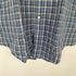 ラルフローレン RALPH LAUREN CUSTOM FIT リネン混 半袖 チェック ボタンダウンシャツ メンズ import:L