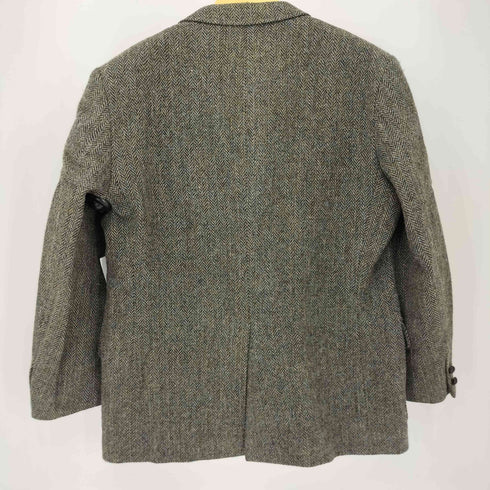 ブルックスブラザーズ BROOKS BROTHERS 三角タグ HARRIS TWEED クルミボタン 3B テーラードジャケット メンズ 44REG