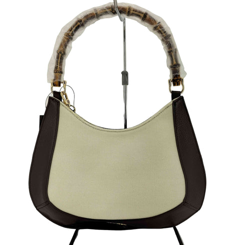ギラロッシュ Guy Laroche バンブーハンドル 牛革 2WAY ショルダーバッグ レディース