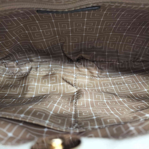 ギラロッシュ Guy Laroche バンブーハンドル 牛革 2WAY ショルダーバッグ レディース
