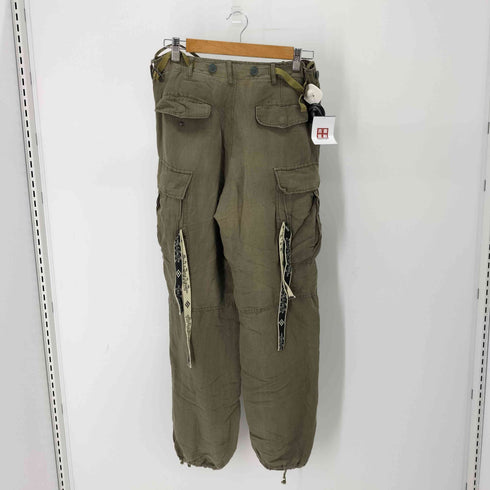 ミハラヤスヒロ MIHARA YASUHIRO コットンリネンカーゴパンツ メンズ JPN:S