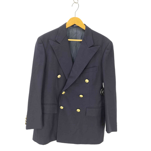 ポロバイラルフローレン Polo by RALPH LAUREN 三角タグ 金釦 紺ブレ ブレザー ダブル テーラードジャケット メンズ