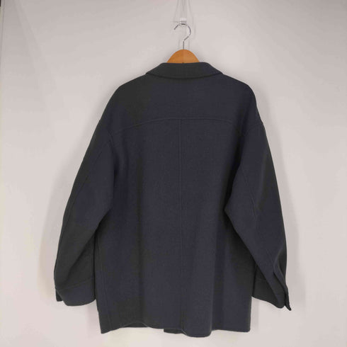 ユニクロプラスジェイ UNIQLO+J ウールブレンドオーバーサイズシャツジャケット メンズ JPN:L