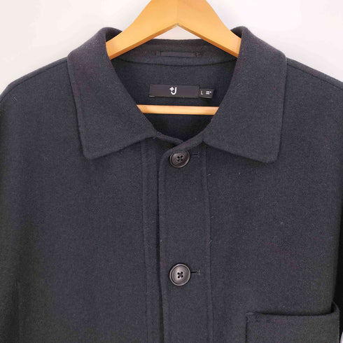 ユニクロプラスジェイ UNIQLO+J ウールブレンドオーバーサイズシャツジャケット メンズ JPN:L