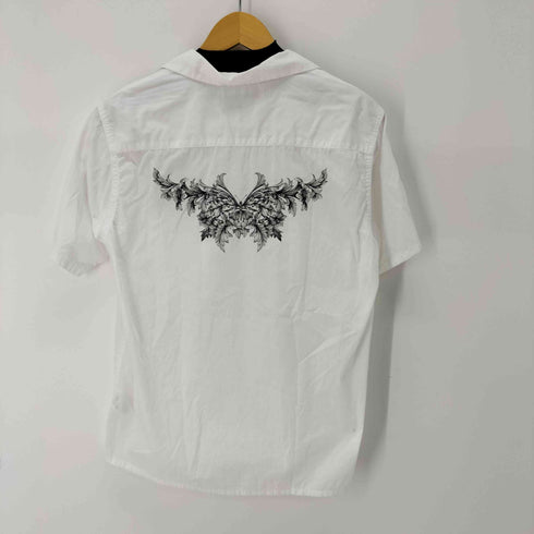 ルードギャラリー RUDE GALLERY 刺繍 プリントデザイン オープンカラー S/S シャツ メンズ 3