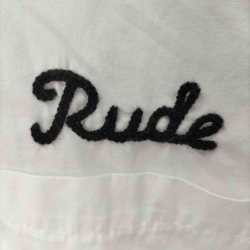 ルードギャラリー RUDE GALLERY 刺繍 プリントデザイン オープンカラー S/S シャツ メンズ 3