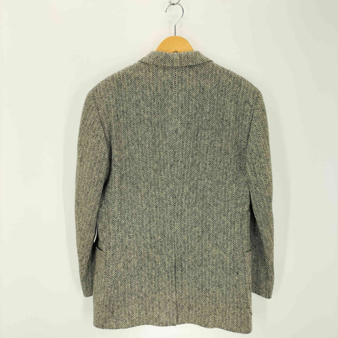 ポロバイラルフローレン Polo by RALPH LAUREN 三角タグ 3B ヘリンボーン テーラードジャケット メンズ L