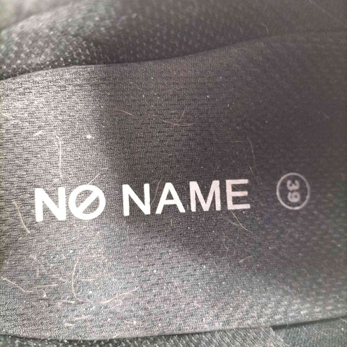 ノーネーム NO NAME クロコ型押し 厚底スニーカー レディース EUR:39