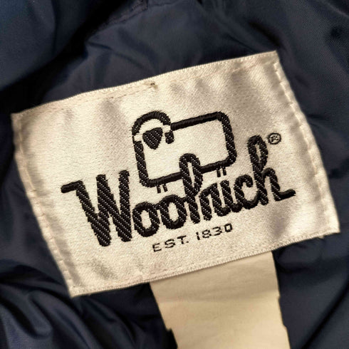 ウールリッチ WOOLRICH 白タグ 裏地キルティング ダブルジップ 中綿 ジャケット メンズ