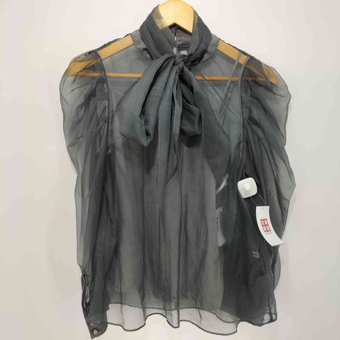 リリーブラウン Lily Brown 20ONEオーガンザ2wayボウブラウス レディース ONE SIZE