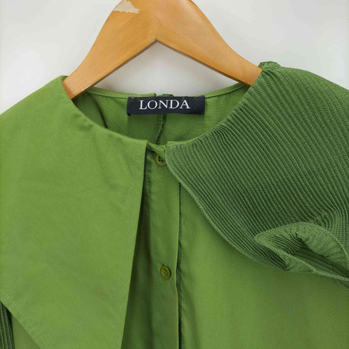 LONDA アシメトリーデザインワンピース レディース