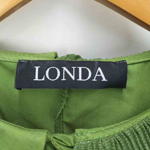 LONDA アシメトリーデザインワンピース レディース